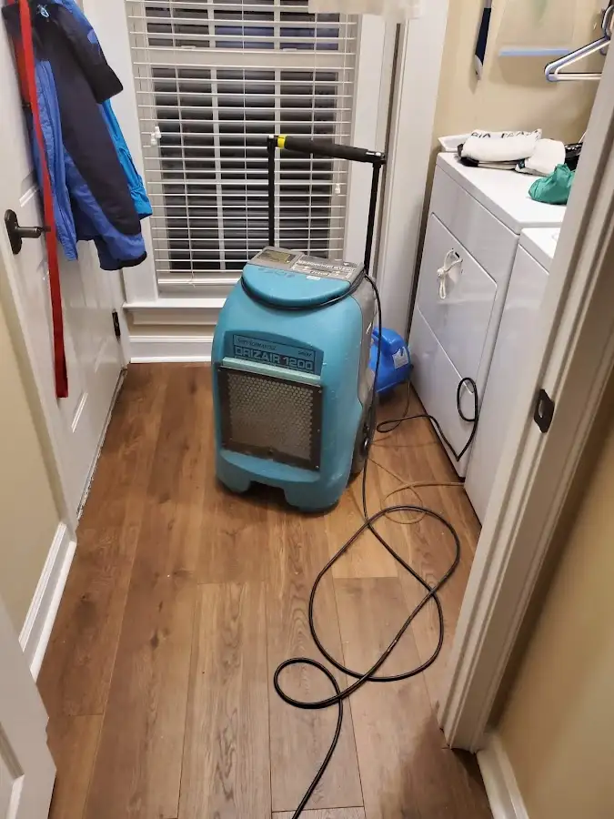 Commercial dehumidifier deployed for Crawl Space Restoration in Coral Hills